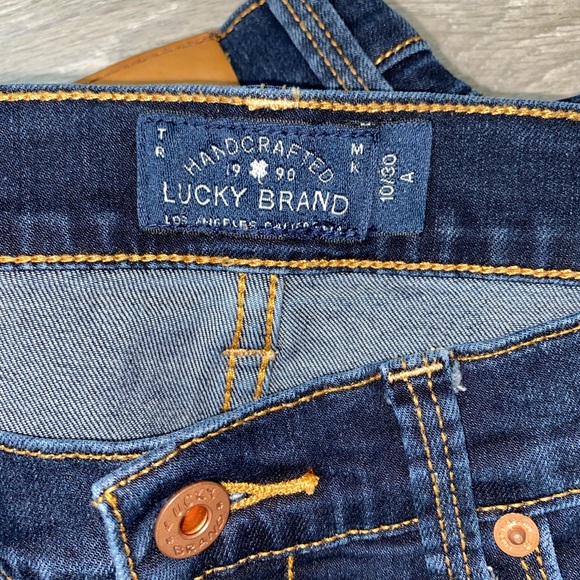 Lucky Brand Brooklyn Skinny Dark Wash Jeans 10/30 - Picture 4 of 13